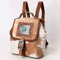 American Darling Hand Tooled Hair-On Genuine Leather
