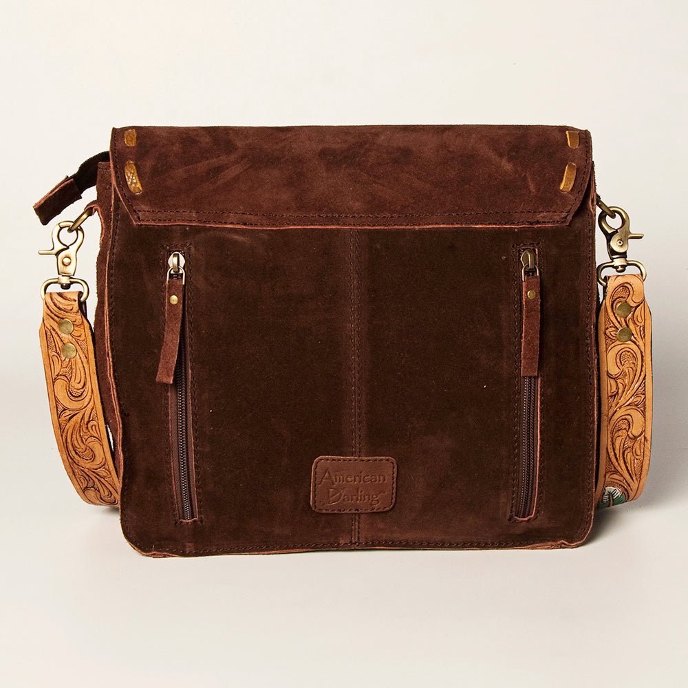 American Darling Genuine Leather Messenger Bag