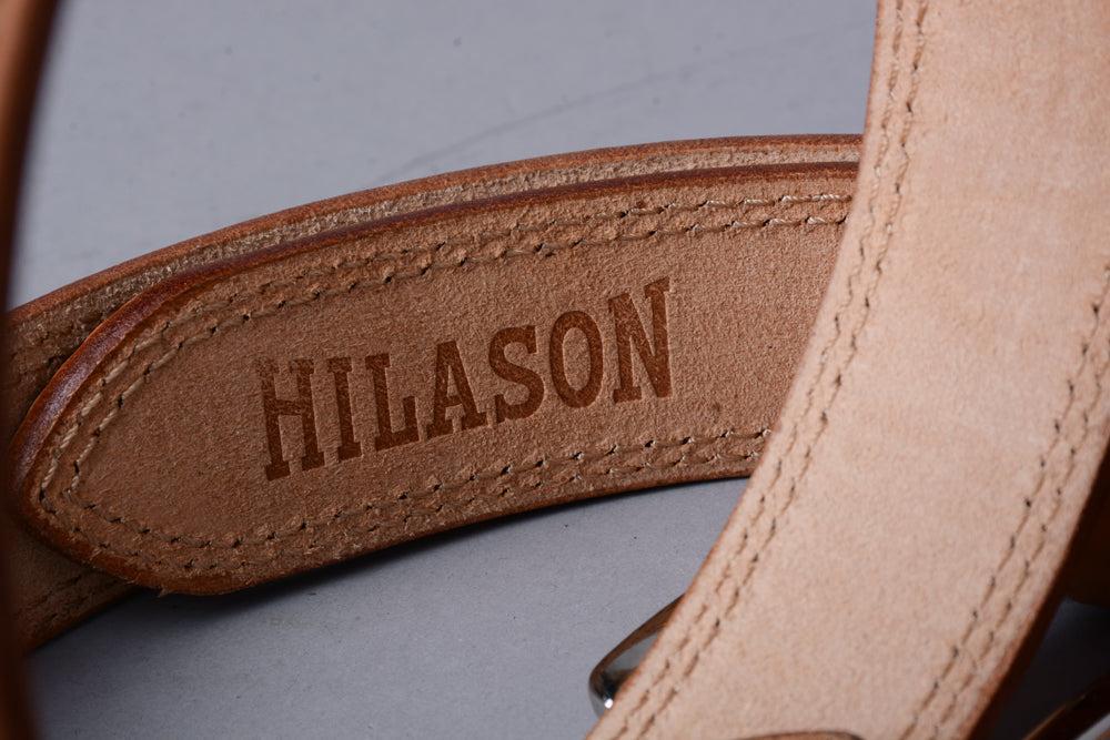 Hilason Heavy-Duty Buffalo Leather Western Belt, Brown