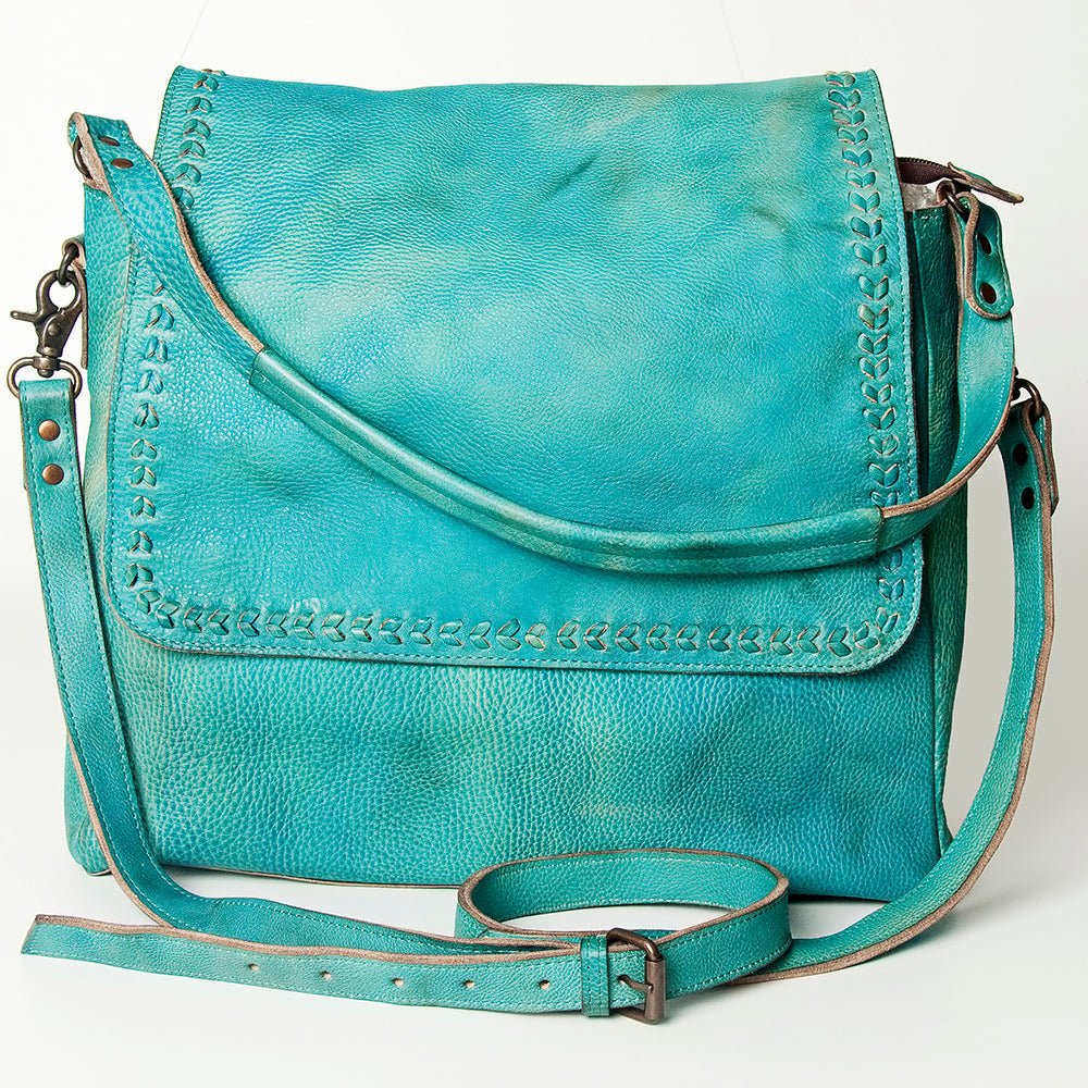 Never Mind Hobo Vintage Handmade Genuine Cowhide Leather