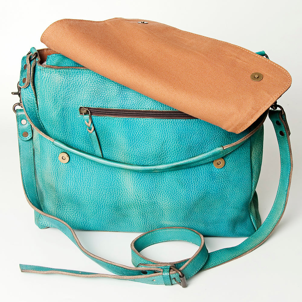 Never Mind Nmbg132A Hobo Vintage Handmade Genuine Cowhide Leather Women Bag Western Handbag Purse