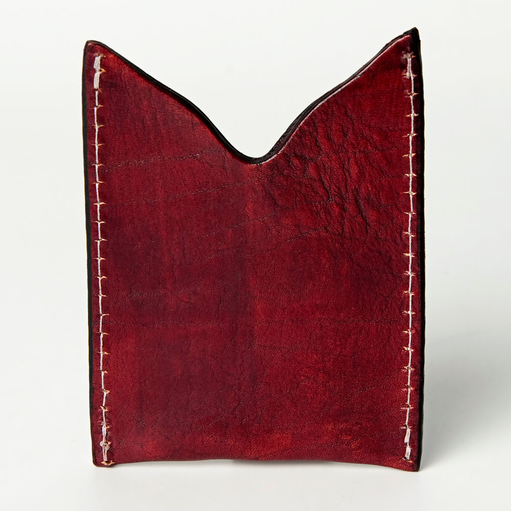 American Darling Card-Holder Hand Tooled Genuine Leather