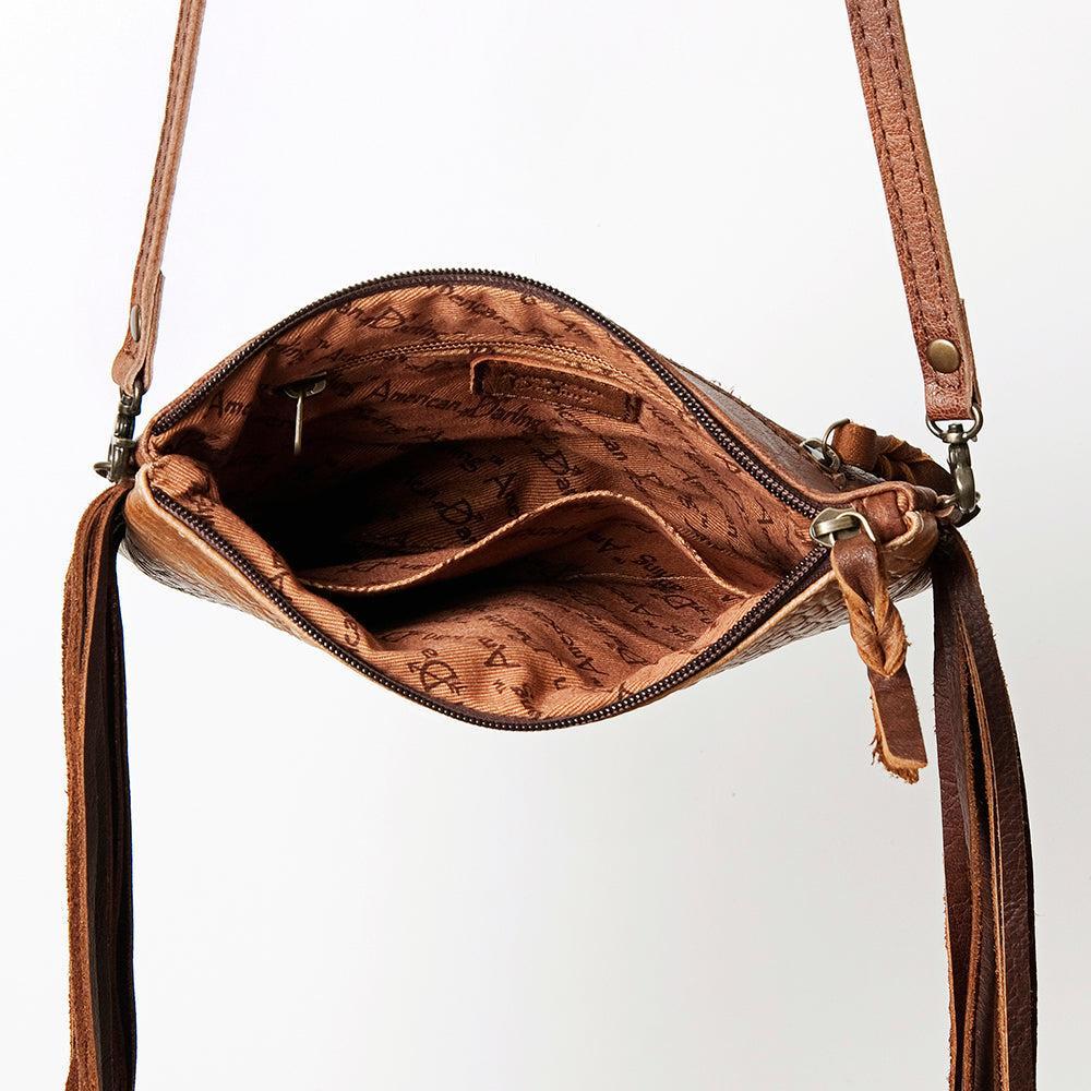 American Darling Crocodile Embossed Genuine Leather