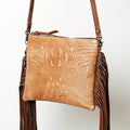 American Darling Crocodile Embossed Genuine Leather