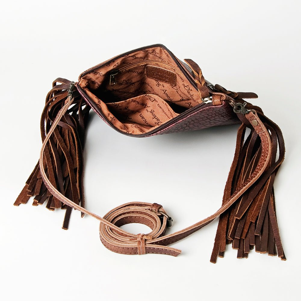 American Darling Crocodile Embossed Genuine Leather