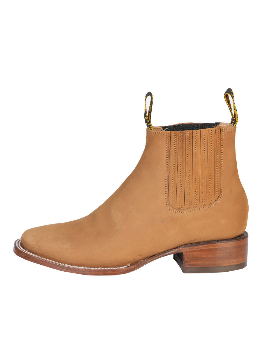 El General Square Toe Ankle Boot - Vintage Gold 126193 — view 2