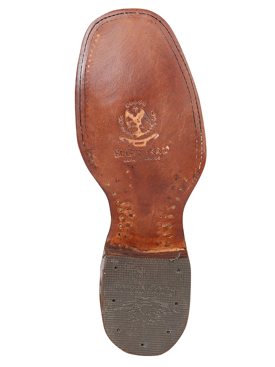 El General Square Toe Ankle Boot - Vintage Gold 126193 — view 4