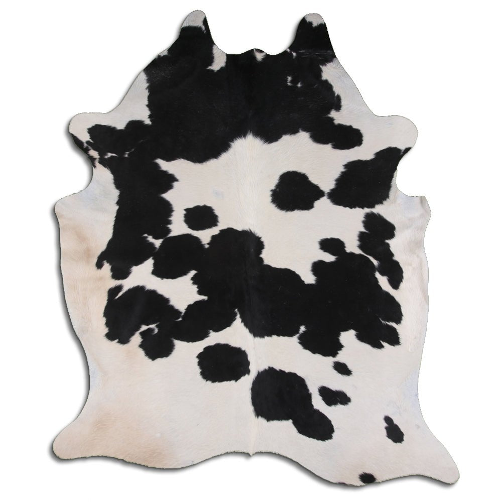 7 Ft X 6 Ft Genuine Brazilian Cowhide Skin Rug by Hilason | Hair-On Leather Home Décor Carpet