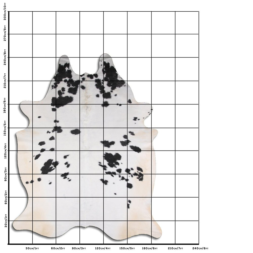 Premium Handcrafted Cowhide Rug With Hair On Leather Finish For Contemporary Living