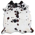 7 Ft X 7 Ft Genuine Brazilian Cowhide Skin Rug by Hilason | Hair-On Leather Home Décor Carpet