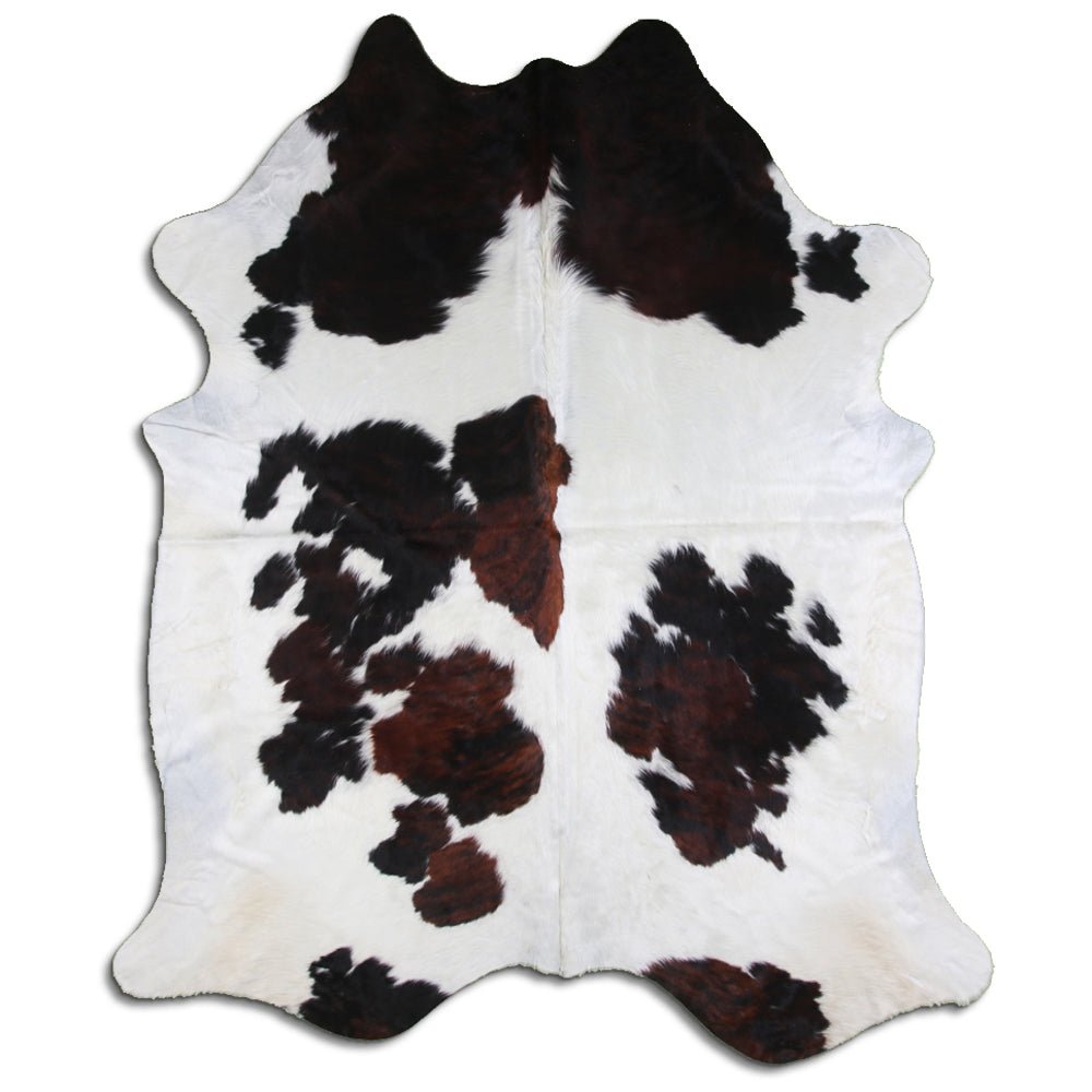 7.5 Ft X 6 Ft Genuine Brazilian Cowhide Skin Rug by Hilason | Hair-On Leather Home Décor Carpet