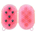 Hilason Rubber Jelly Magnetic Rollers Massage Pink