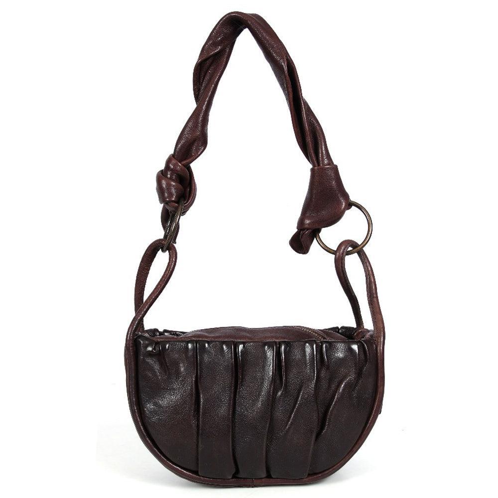 Never Mind Hobo Vintage Handmade Genuine Cowhide Leather