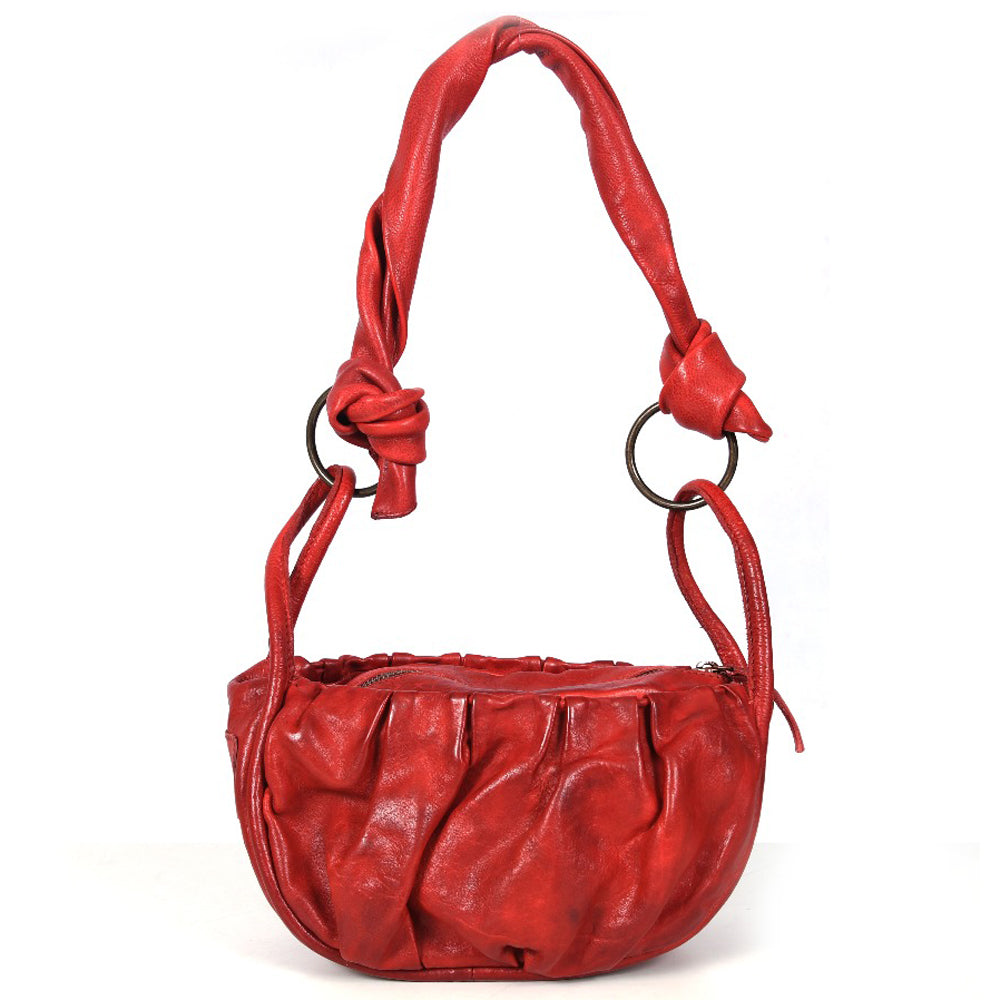 Never Mind Hobo Vintage Handmade Genuine Cowhide Leather