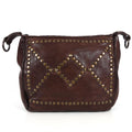 Never Mind Crossbody Vintage Handmade Genuine Cowhide Leather