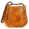 Never Mind Hobo Vintage Handmade Genuine Cowhide Leather