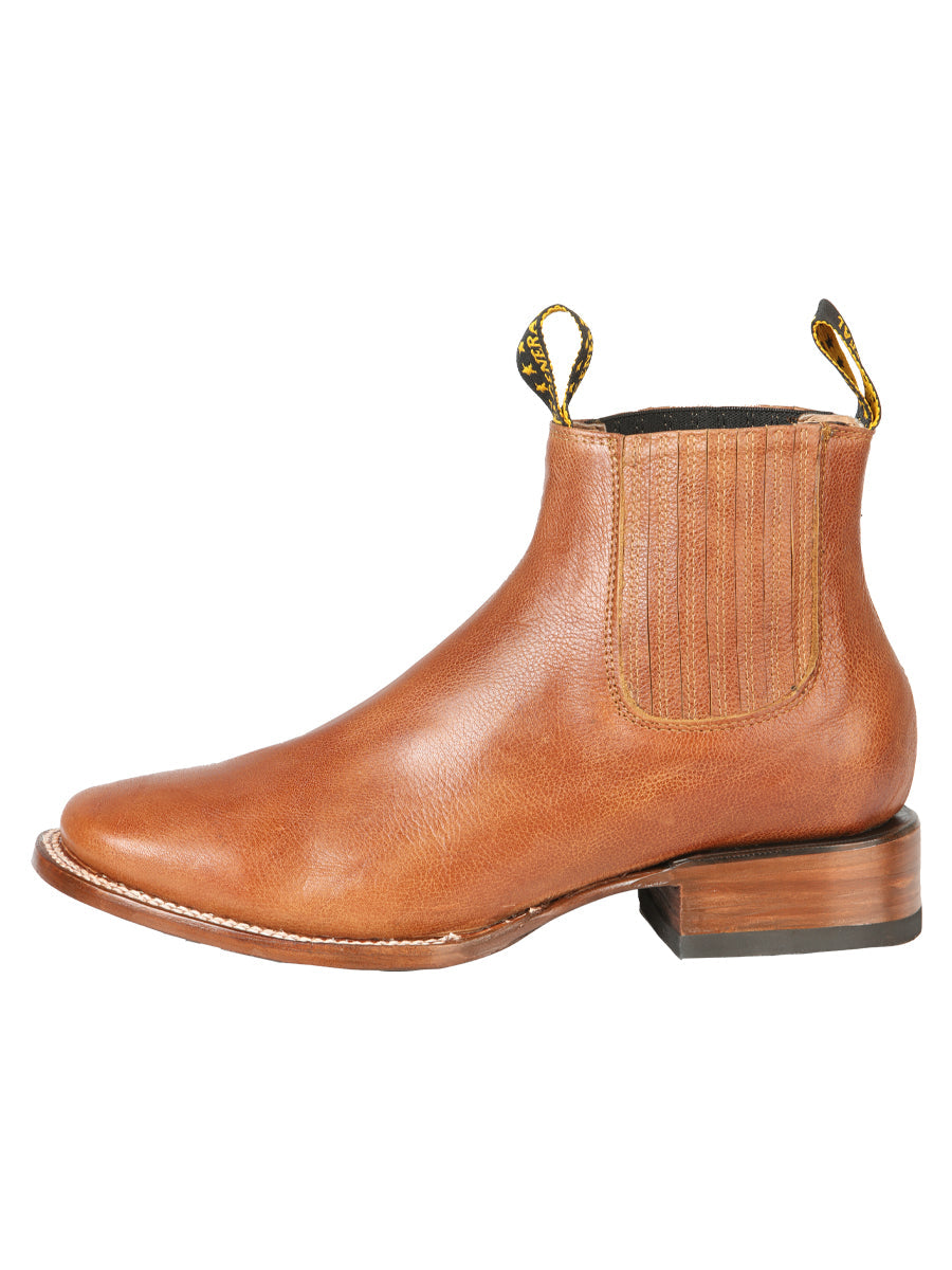 El General Sqaure Toe Ankle Boot - Tejas Ocre 126605 — view 3