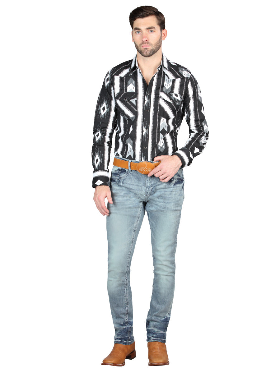 El Norteño Light Blue Skinny Stretch Pants 126632 — view 2