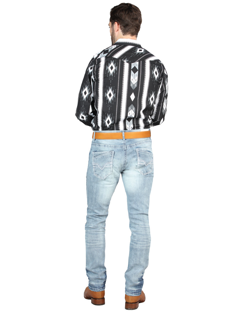 El Norteño Light Blue Skinny Stretch Pants 126632 — view 4
