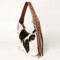 American Darling Hair-On Genuine Leather Hobo Bag