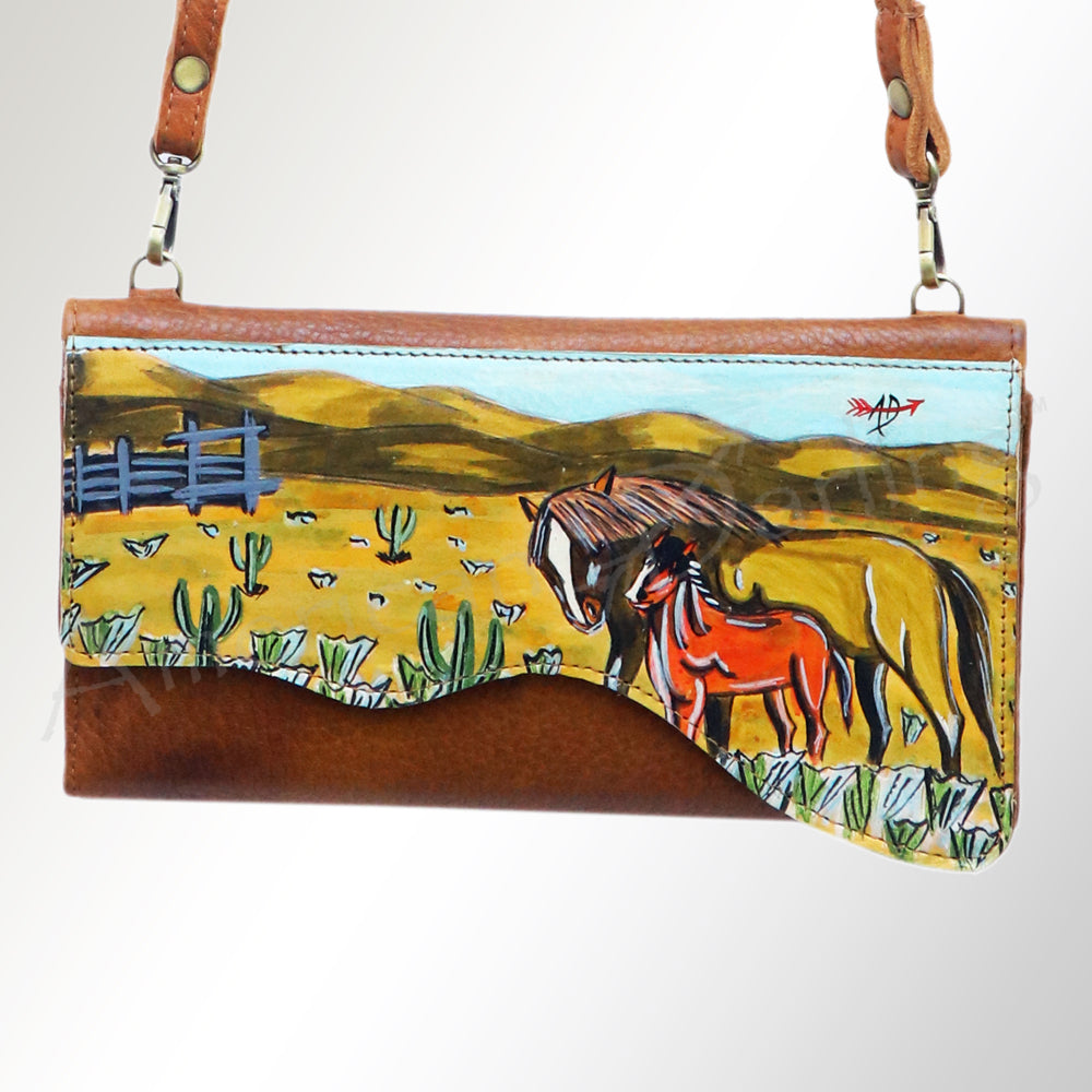 American Darling Small Crossbody Genuine Leather