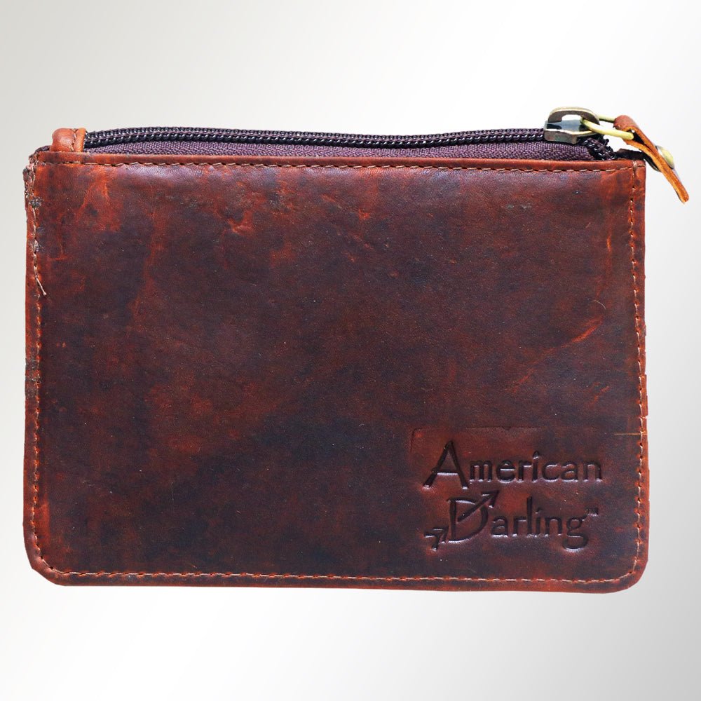 American Darling Coin Purse Genuine Leather
