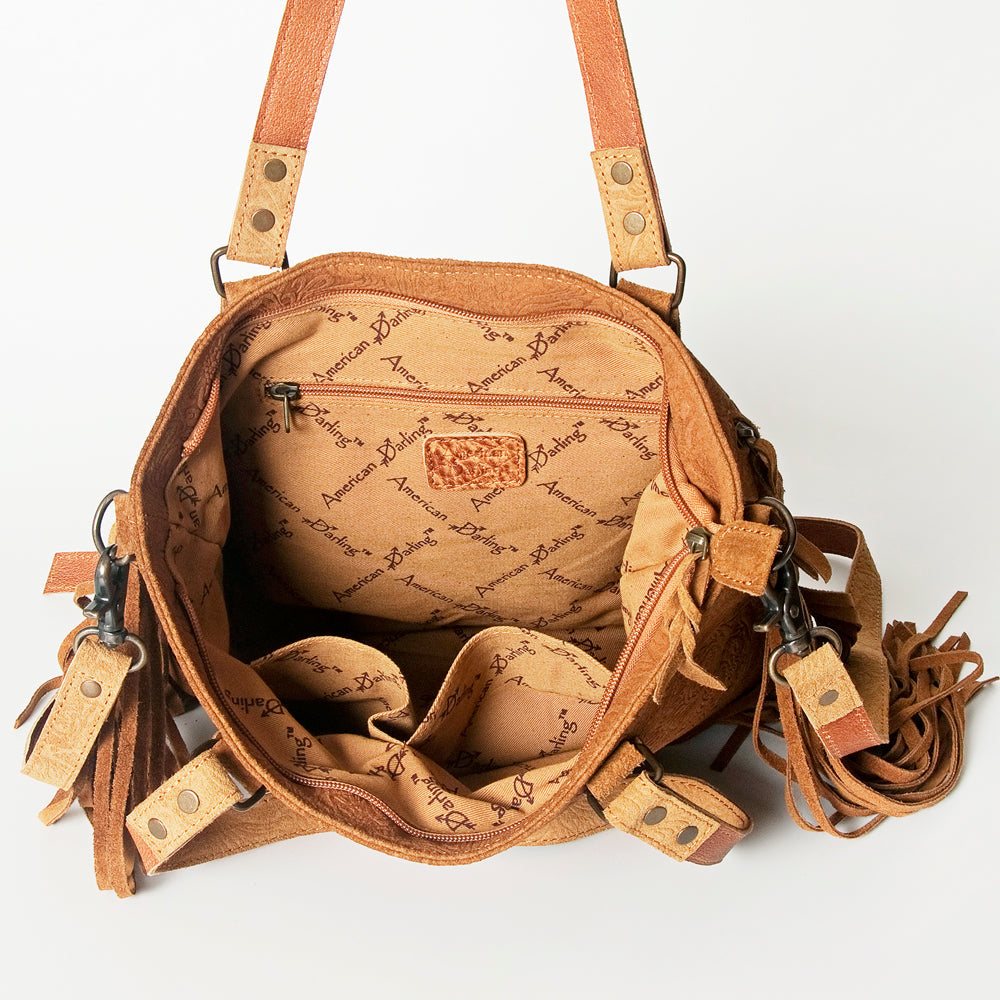 American Darling Tote Hair-On Genuine Leather