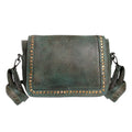 Never Mind Crossbody Vintage Handmade Genuine Cowhide Leather