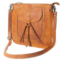 Never Mind Crossbody Vintage Handmade Genuine Cowhide Leather