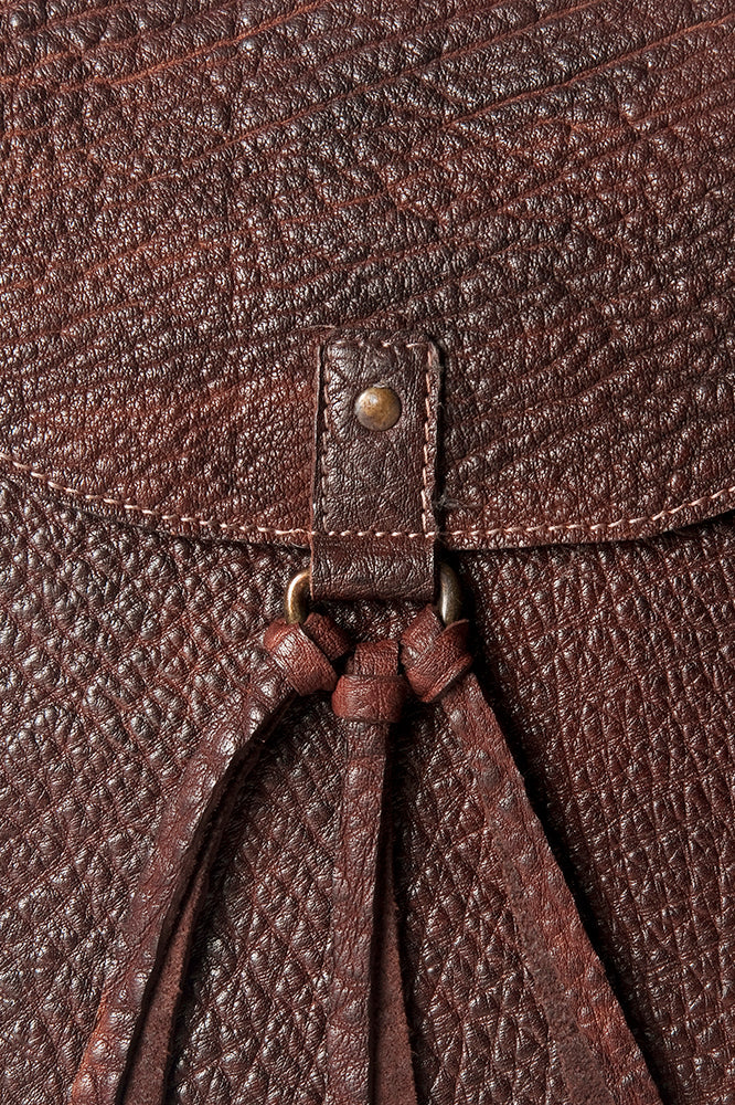 Never Mind Crossbody Vintage Handmade Genuine Cowhide Leather