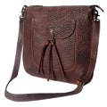 Never Mind Crossbody Vintage Handmade Genuine Cowhide Leather