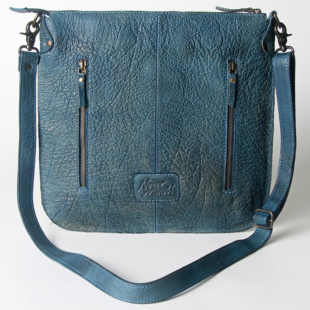 Never Mind Nmbgz103C Cross Body I Vintage Handmade Genuine Cowhide Leather Women Bag Western Handbag Purse