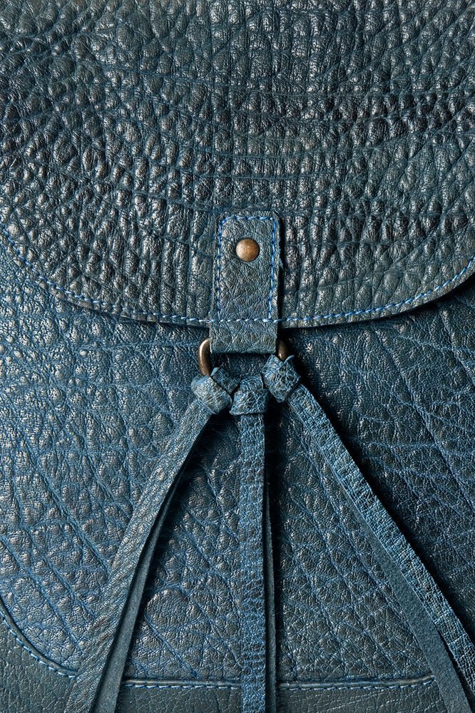 Vintage Handmade Genuine Cowhide Leather Crossbody Bag For Women With Western Flair