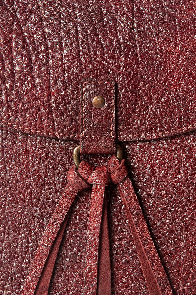 Never Mind Crossbody Vintage Handmade Genuine Cowhide Leather