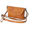 Small Crossbody Bag With Vintage Inspired Genuine Cowhide Leather