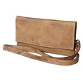 Never Mind Coin Purse Vintage Handmade Genuine Cowhide Leather