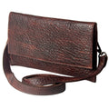 Never Mind Coin Purse Vintage Handmade Genuine Cowhide Leather