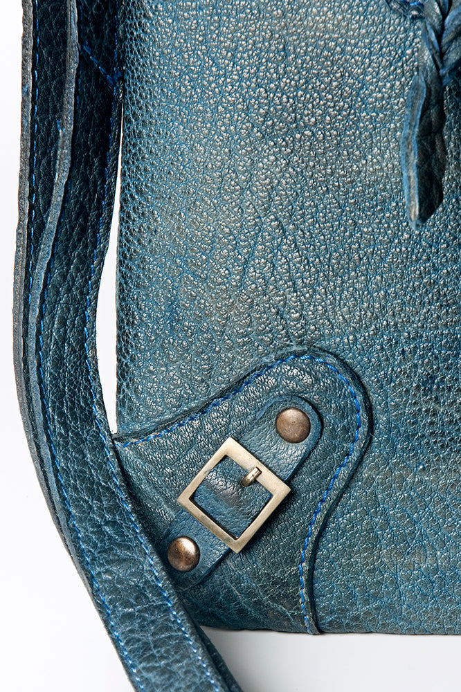 Never Mind Crossbody Vintage Handmade Genuine Cowhide Leather