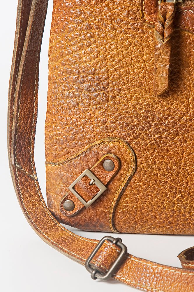 Vintage Handcrafted Genuine Cowhide Leather Crossbody Bag For Women Everyday Use