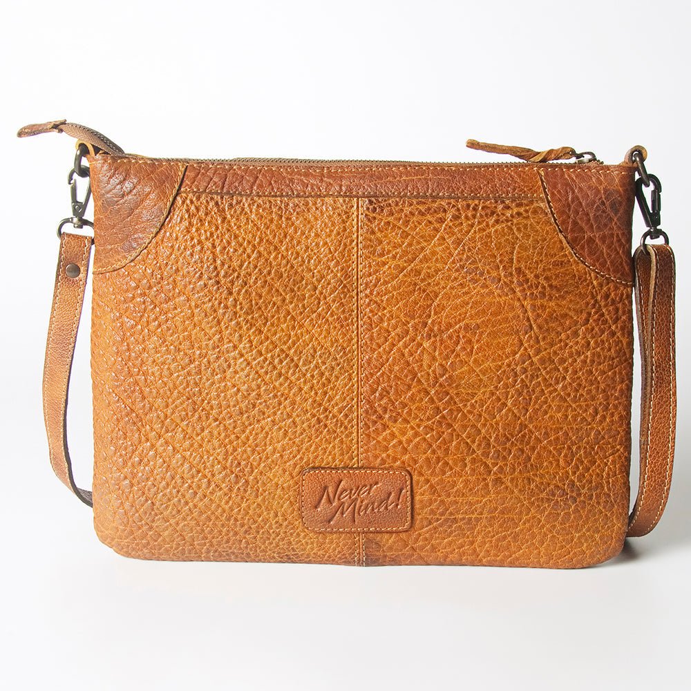Vintage Handcrafted Genuine Cowhide Leather Crossbody Bag For Women Everyday Use