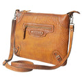 Vintage Handcrafted Genuine Cowhide Leather Crossbody Bag For Women Everyday Use