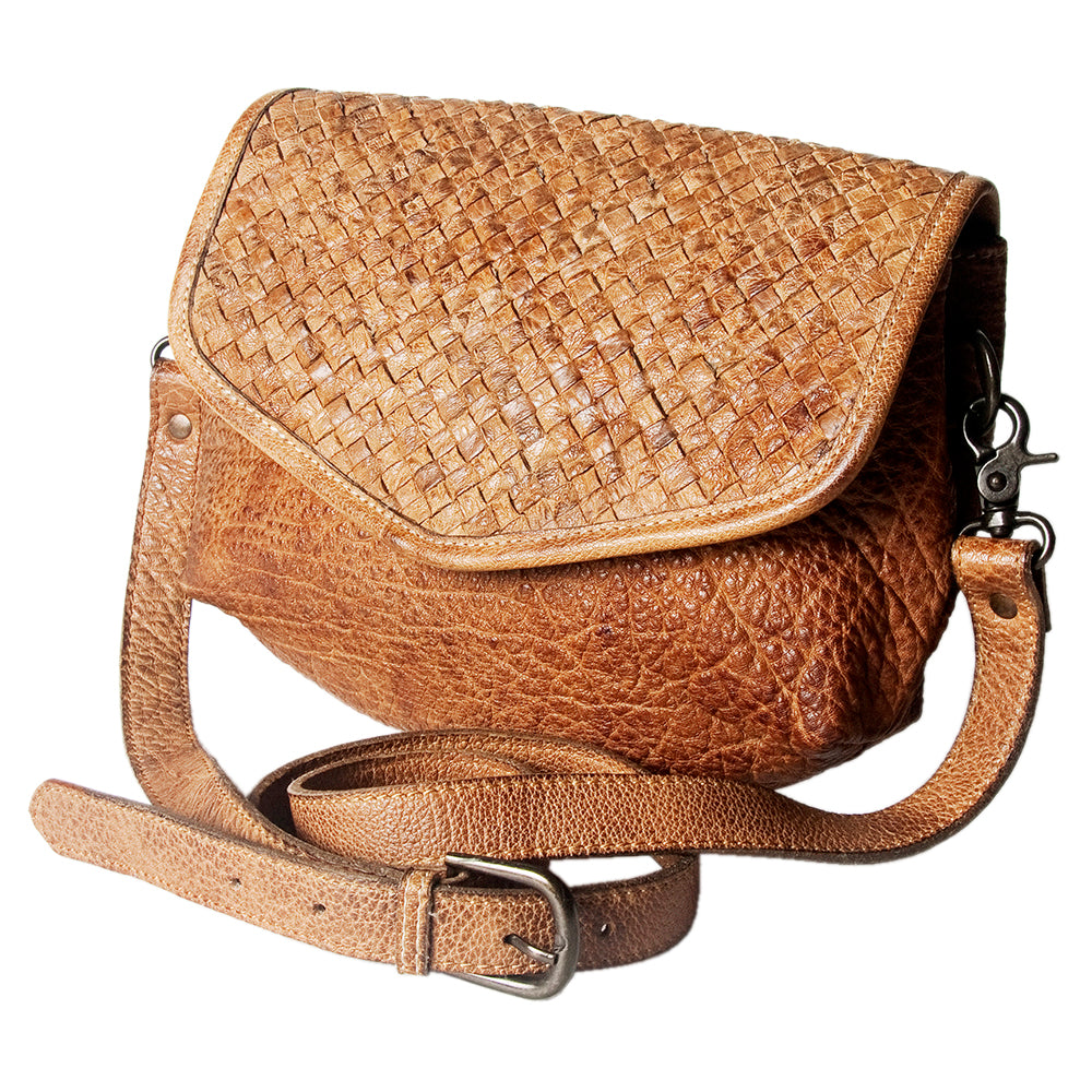 Never Mind Envelope Vintage Handmade Genuine Cowhide Leather