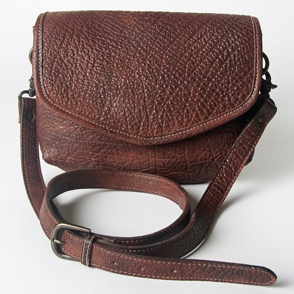 Never Mind Envelope Vintage Handmade Genuine Cowhide Leather
