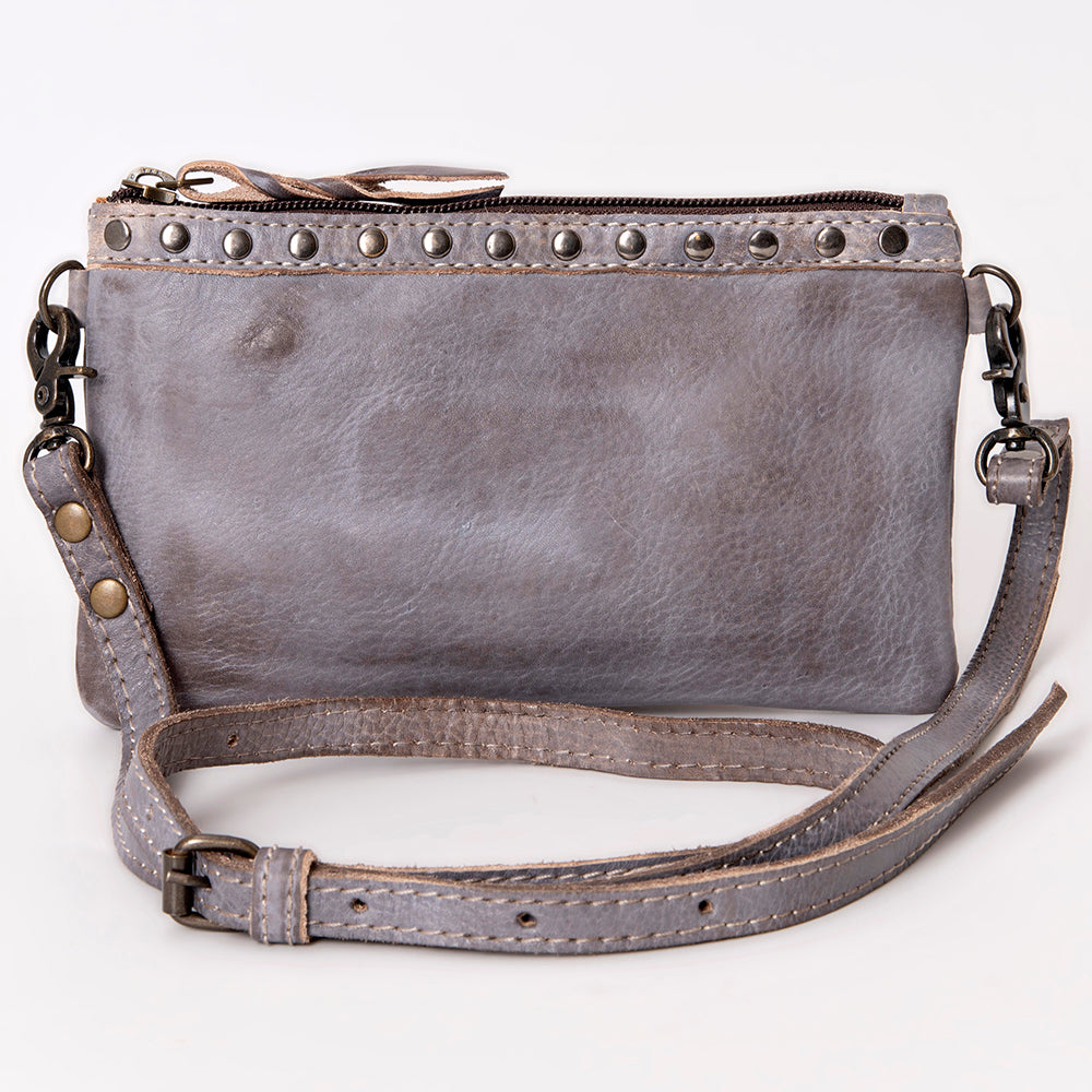 Never Mind Small Crossbody Vintage Handmade Genuine Cowhide Leather