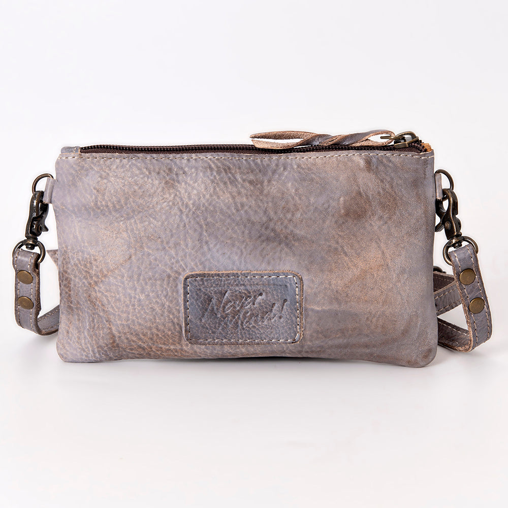 Never Mind Small Crossbody Vintage Handmade Genuine Cowhide Leather