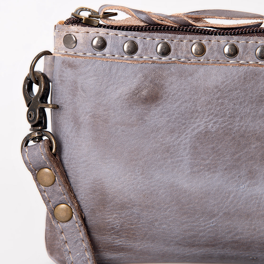 Never Mind Small Crossbody Vintage Handmade Genuine Cowhide Leather