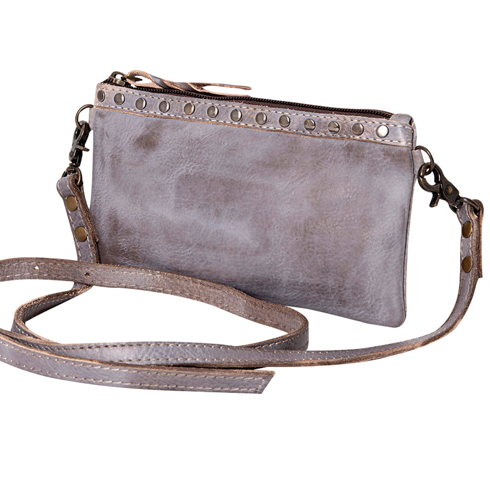 Never Mind Small Crossbody Vintage Handmade Genuine Cowhide Leather