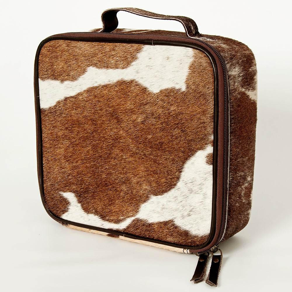 American Darling Hair-On Genuine Leather Jewelry Case