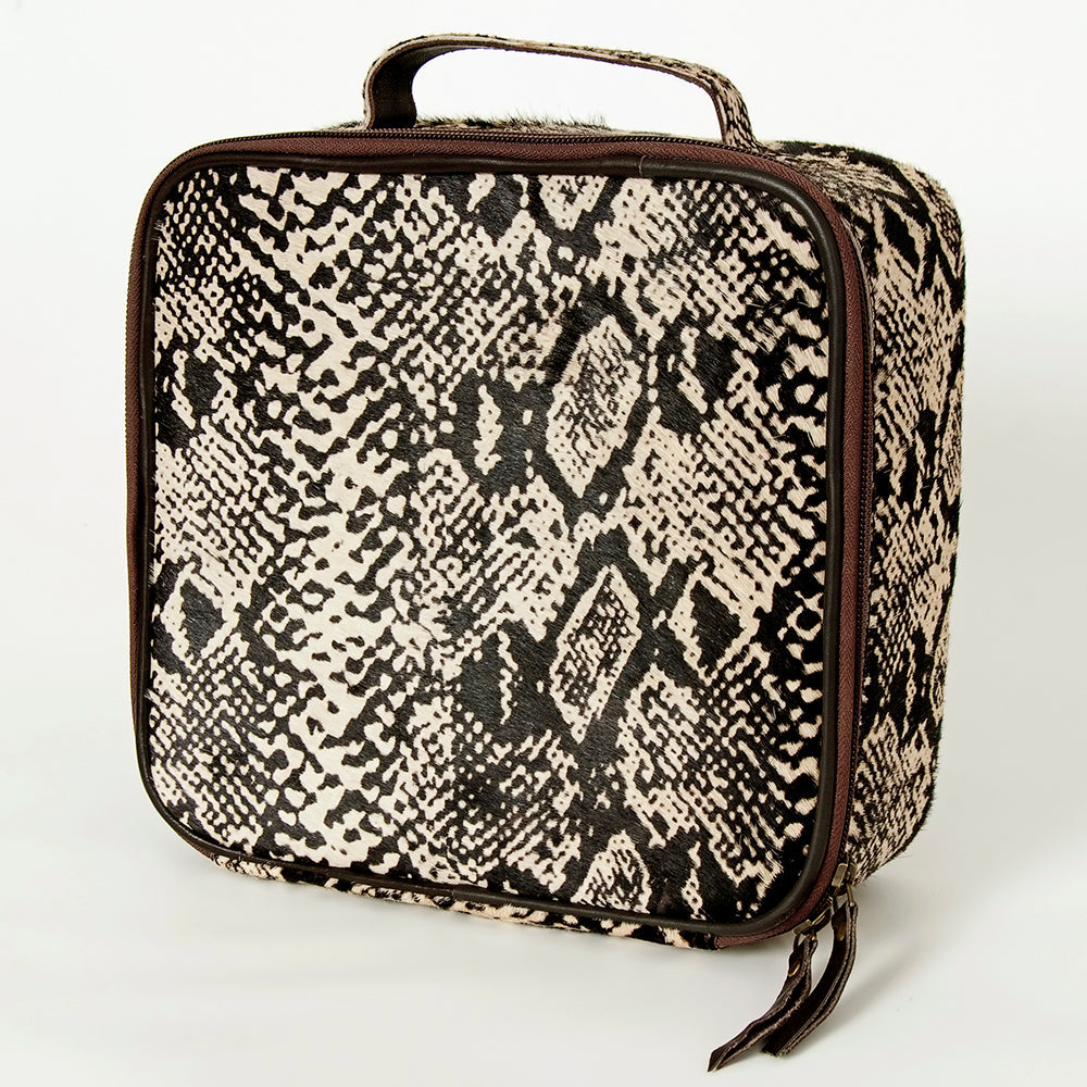 American Darling Hair-On Genuine Leather Jewelry Case