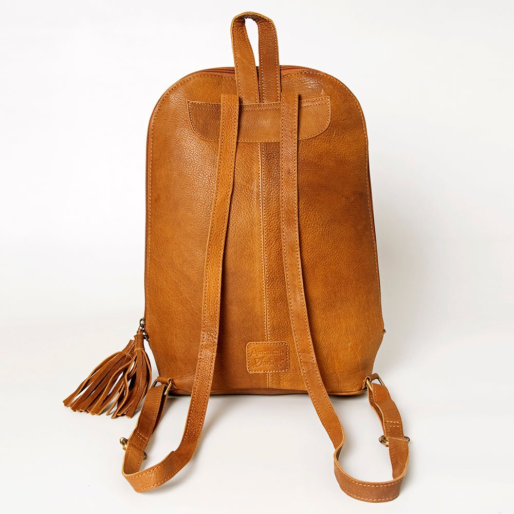 American Darling Hand Tooled Genuine Leather